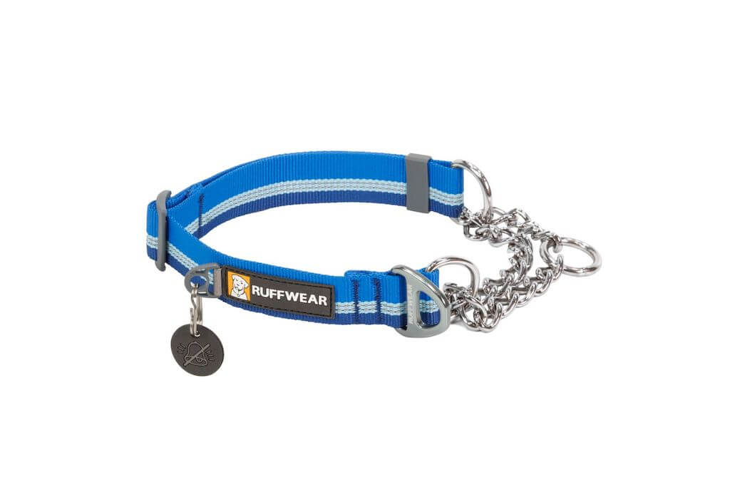 Ruffwear Chain Reaction Dog Collar in River Rock Green