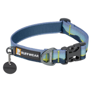 Ruffwear Crag Collar in the Alpine Dawn pattern