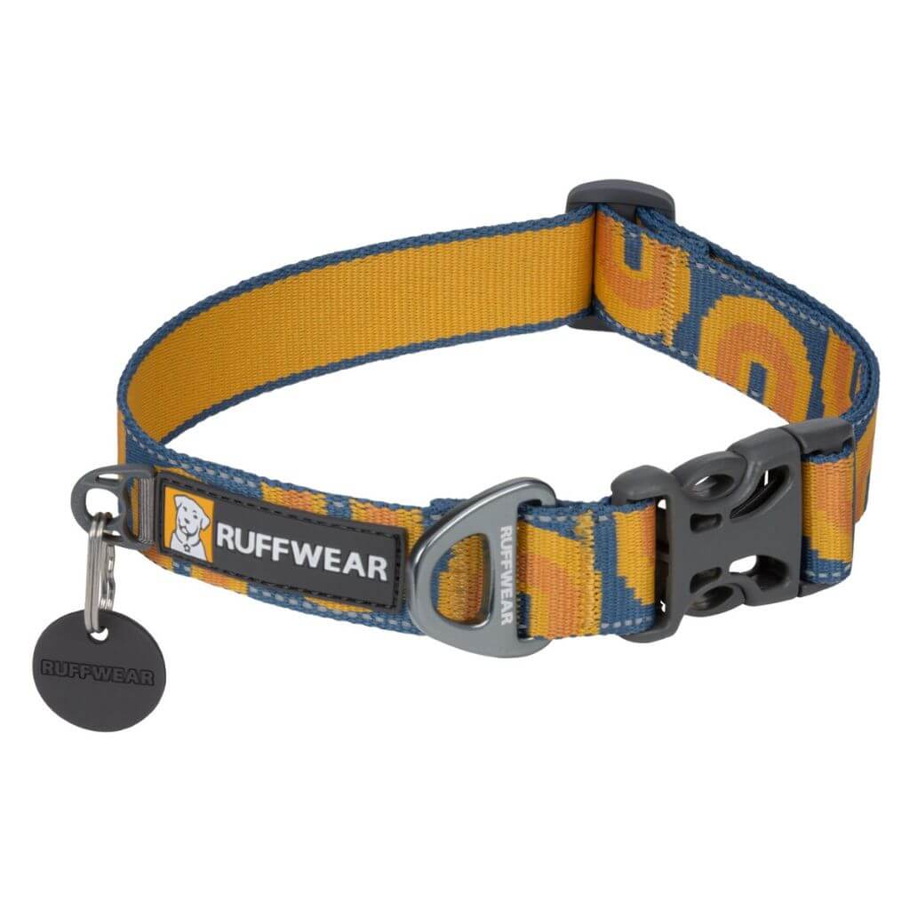 Ruffwear Crag Collar in Canyon Oxbow pattern
