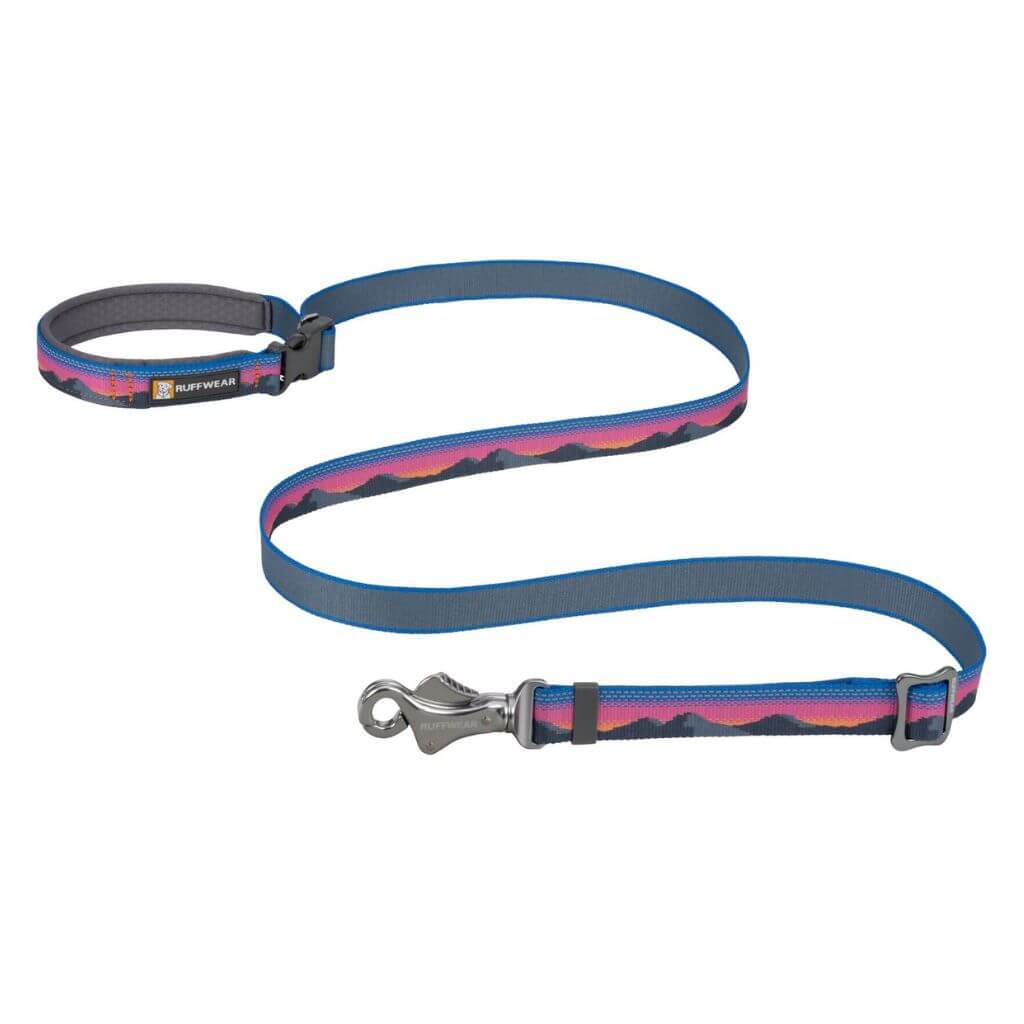Ruffwear Crag EX Adjustable Dog Leash in Alpine Dawn Pattern