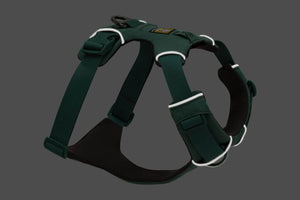 Ruffwear Front Range Dog Harness showing the reflective trim