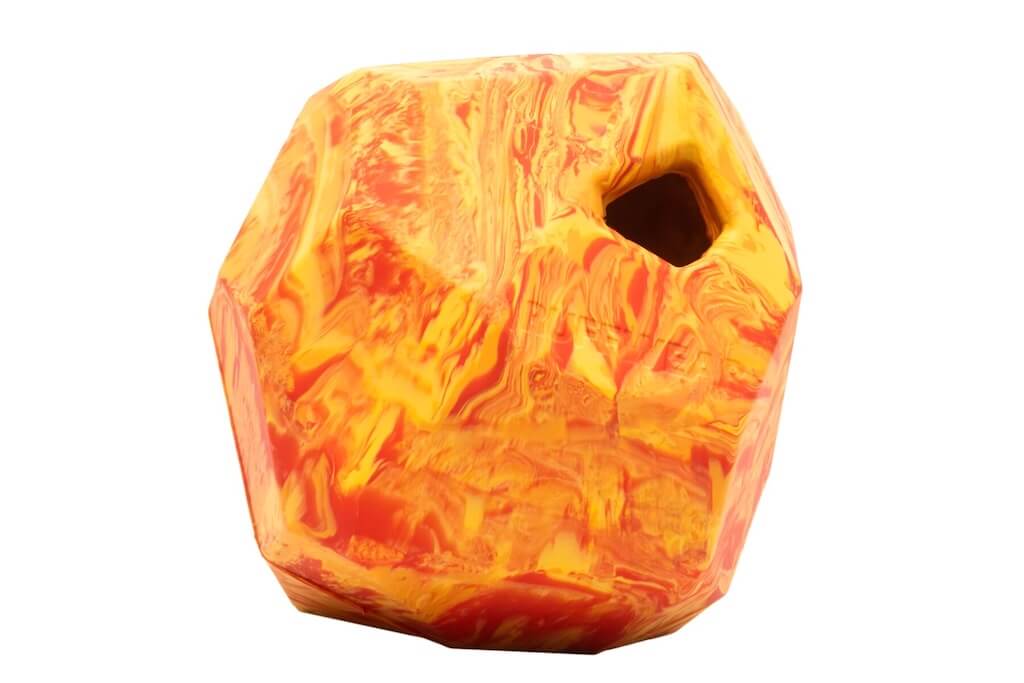 Gnawt-a-Rock - Treat-dispensing, Rubber Dog Toy