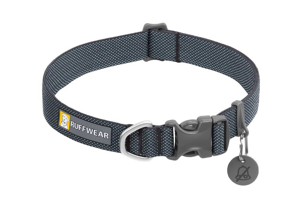 Ruffwear Hi and Light Collar in Basalt Grey