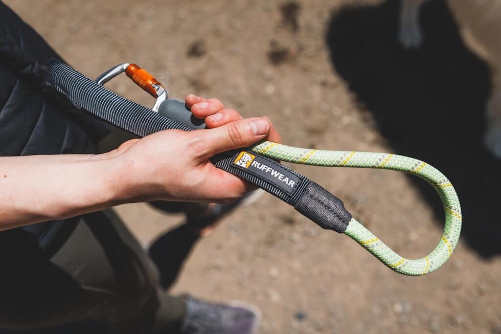 NEW 2025 DESIGN! Knot-a-Long - Short, Strong Dog Lead with Locking Carabiner