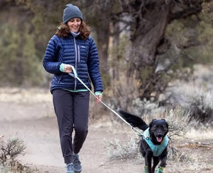 Ruffwear Roamer Dog Leash (Bungee) - Hand-Held or Waist-Worn