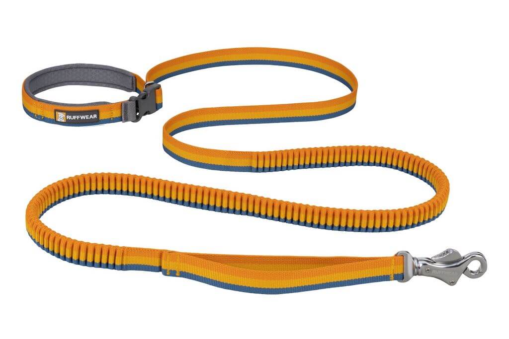 Ruffwear Roamer Dog Leash (Bungee) - Hand-Held or Waist-Worn