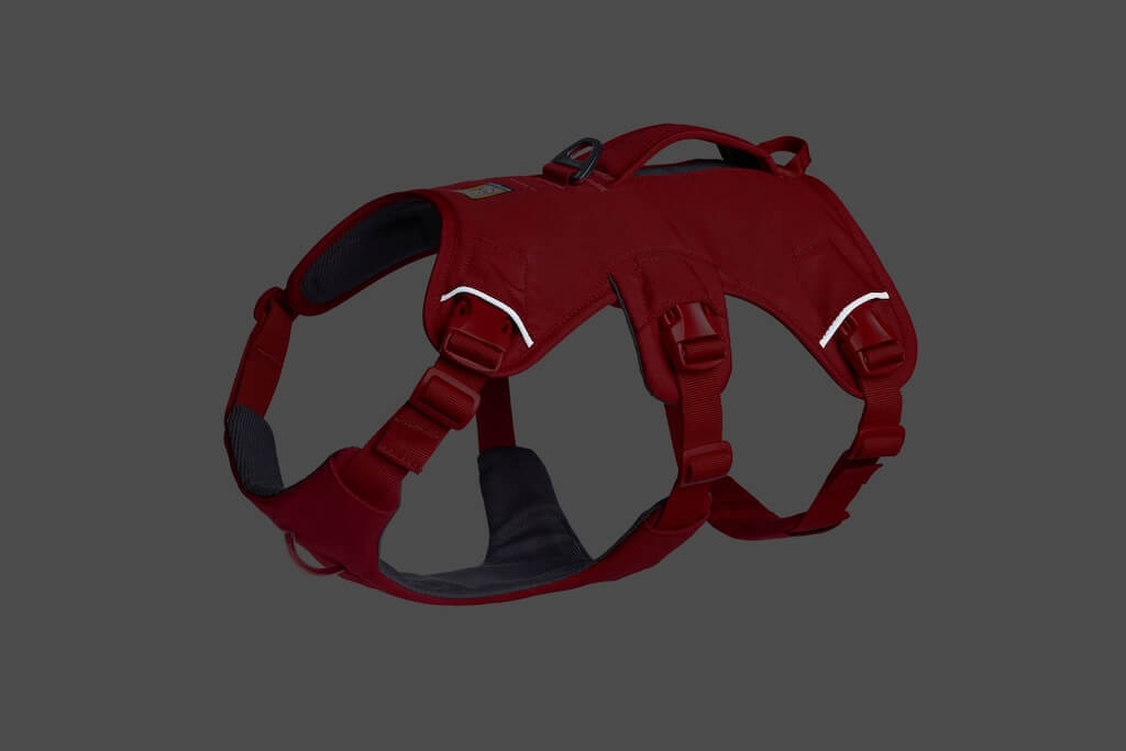 Redesigned 2025! Ruffwear Web Master Dog Harness - Secure, Back Handle, Neck Buckle
