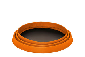 Ruffwear Bivy Bowl in Salamander Orange flat