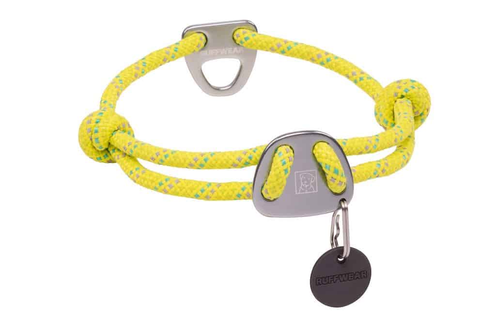 Ruffwear Knot-a-Collar in Lichen Green available from Canine Spirit