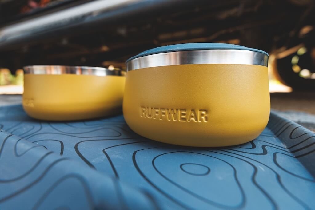 NEW! Basecamp Dog Bowl Mat - Non-Slip, Easy to Clean