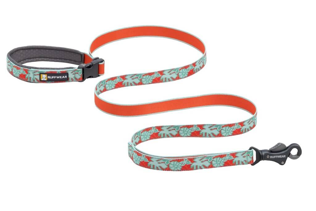 Ruffwear Crag Leash in Tropical Bloom pattern