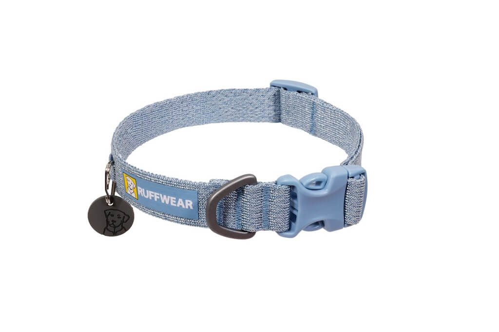 Ruffwear Front Range Flex Dog Collar in Polar Blue