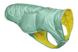 Ruffwear Quinzee Dog Coat in River Rock Green
