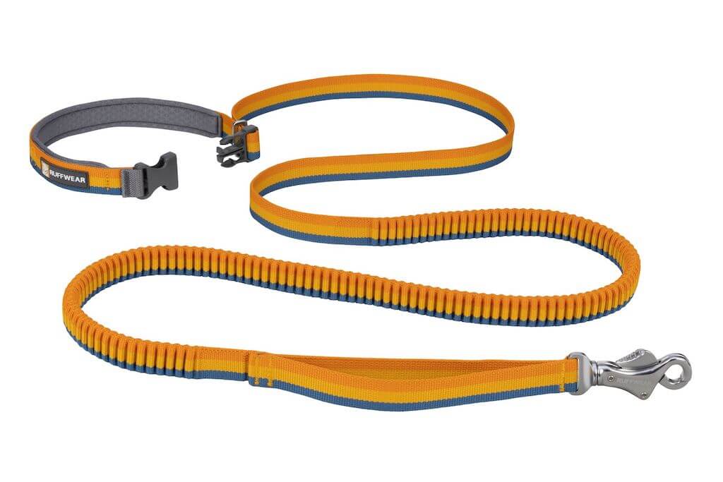 Ruffwear Roamer Dog Leash (Bungee) - Hand-Held or Waist-Worn