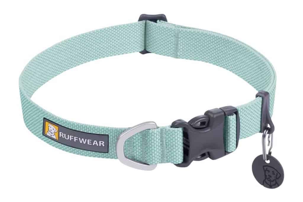 Ruffwear Hi & Light Dog Collar in Sage Green